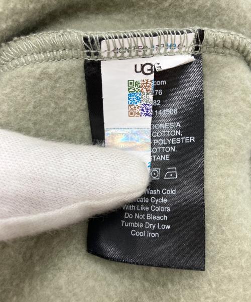 UGG（アグ）UGG (アグ) fluff Logo Hoodie ライトグリーン サイズ:Lの古着・服飾アイテム