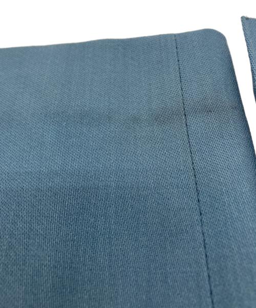 AURALEE（オーラリー）AURALEE (オーラリー) HARD TWIST WOOL DOBBY SLACKS ブルーの古着・服飾アイテム