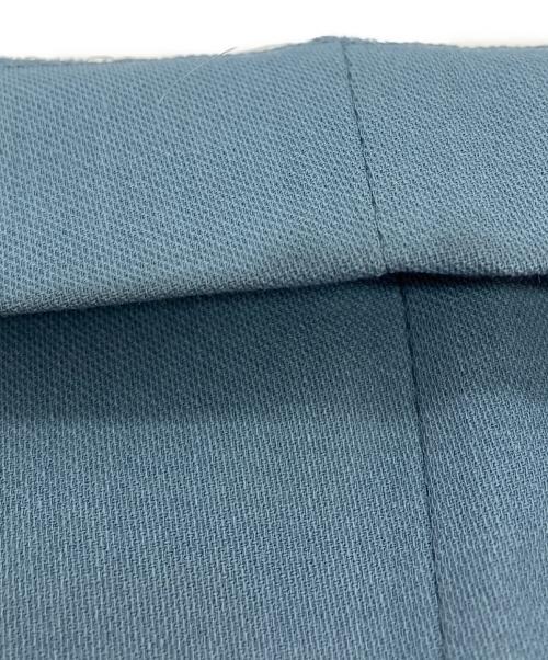 AURALEE（オーラリー）AURALEE (オーラリー) HARD TWIST WOOL DOBBY SLACKS ブルーの古着・服飾アイテム