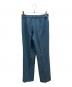 AURALEE (オーラリー) HARD TWIST WOOL DOBBY SLACKS ブルー：13000円