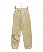 AURALEEオーラリー）の古着「HIGH COUNT HEAVY SWEAT PANTS」｜イエロー