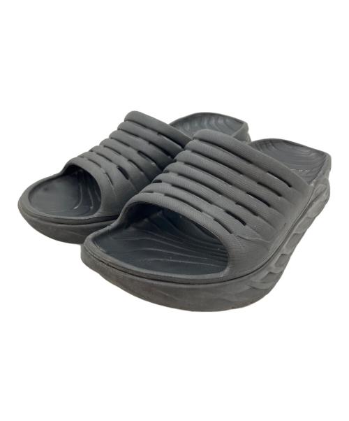 HOKAONEONE（ホカオネオネ）HOKAONEONE (ホカオネオネ) リカバリースライドサンダル ブラック サイズ:M9W11の古着・服飾アイテム