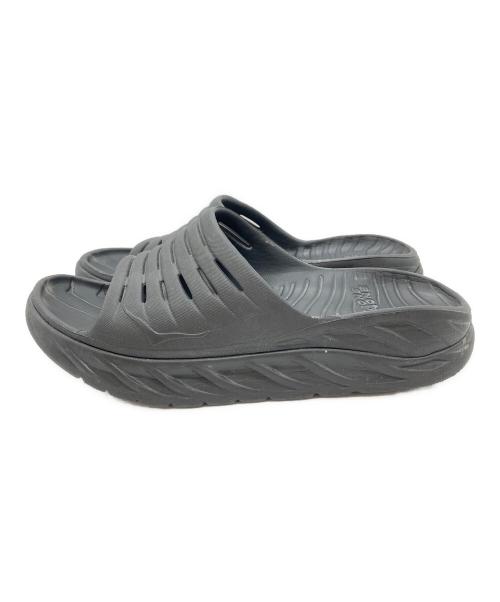 HOKAONEONE（ホカオネオネ）HOKAONEONE (ホカオネオネ) リカバリースライドサンダル ブラック サイズ:M9W11の古着・服飾アイテム