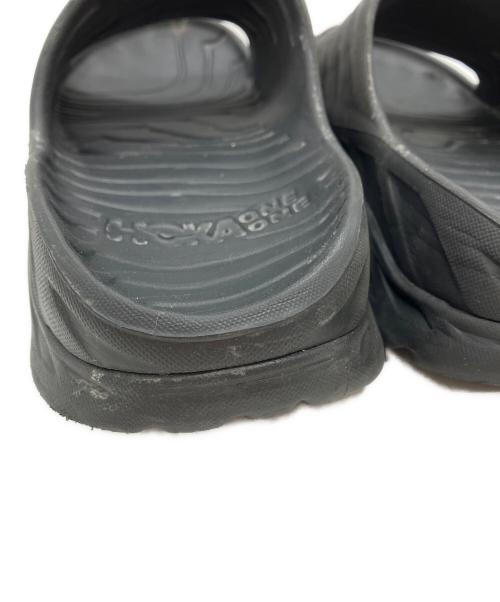 HOKAONEONE（ホカオネオネ）HOKAONEONE (ホカオネオネ) リカバリースライドサンダル ブラック サイズ:M9W11の古着・服飾アイテム