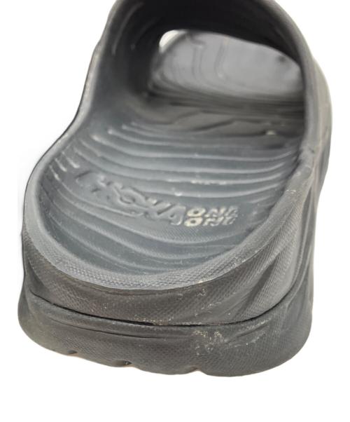 HOKAONEONE（ホカオネオネ）HOKAONEONE (ホカオネオネ) リカバリースライドサンダル ブラック サイズ:M9W11の古着・服飾アイテム