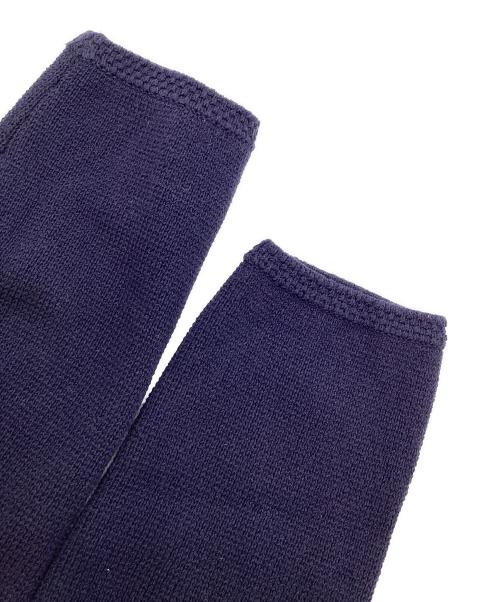 MACPHEE（マカフィー）MACPHEE (マカフィー) ハーフミラノリブ クロップドカーディガン ネイビー サイズ:Sの古着・服飾アイテム