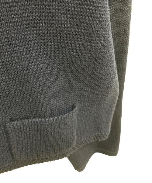 MACPHEE（マカフィー）MACPHEE (マカフィー) ハーフミラノリブ クロップドカーディガン ネイビー サイズ:Sの古着・服飾アイテム