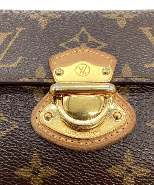 LOUIS VUITTON（ルイ ヴィトン）LOUIS VUITTON (ルイ ヴィトン) 3つ折り財布 ブラウンの古着・服飾アイテム