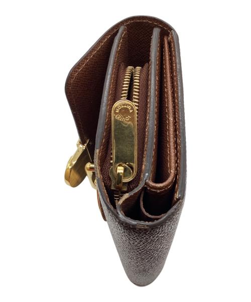 LOUIS VUITTON（ルイ ヴィトン）LOUIS VUITTON (ルイ ヴィトン) 3つ折り財布 ブラウンの古着・服飾アイテム