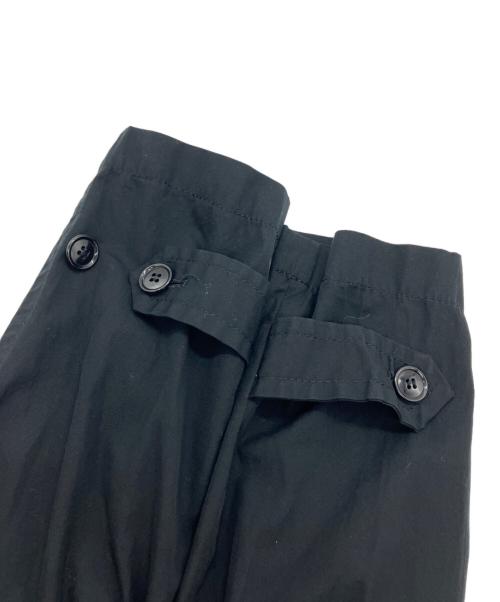 COMME des GARCONS HOMME PLUS（コムデギャルソンオムプリュス）COMME des GARCONS HOMME PLUS (コムデギャルソンオムプリュス) 変形ショートトレンチコート ブラック サイズ:XSの古着・服飾アイテム