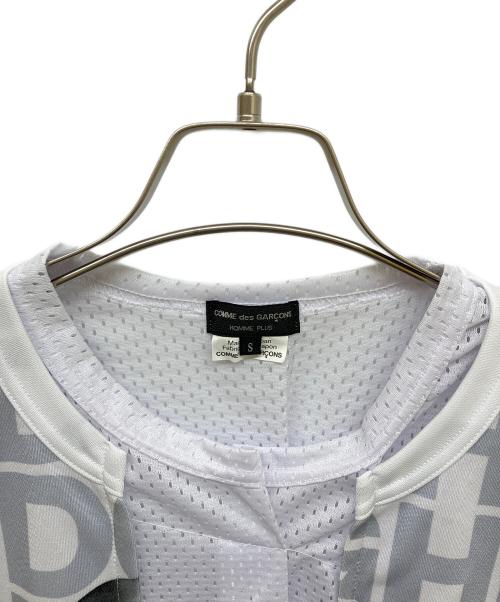 COMME des GARCONS HOMME PLUS（コムデギャルソンオムプリュス）COMME des GARCONS HOMME PLUS (コムデギャルソンオムプリュス) ドッキングTシャツ ホワイト サイズ:Sの古着・服飾アイテム