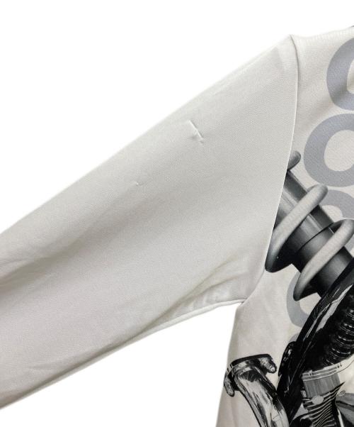 COMME des GARCONS HOMME PLUS（コムデギャルソンオムプリュス）COMME des GARCONS HOMME PLUS (コムデギャルソンオムプリュス) ドッキングTシャツ ホワイト サイズ:Sの古着・服飾アイテム