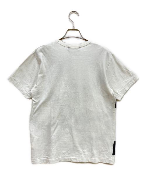 BLACK COMME des GARCONS（ブラックコムデギャルソン）BLACK COMME des GARCONS (ブラックコムデギャルソン) プリントTシャツ ホワイト サイズ:Mの古着・服飾アイテム