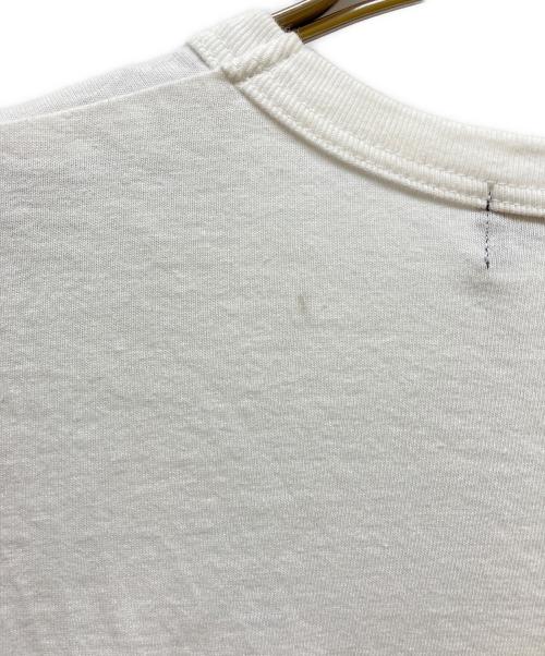 BLACK COMME des GARCONS（ブラックコムデギャルソン）BLACK COMME des GARCONS (ブラックコムデギャルソン) プリントTシャツ ホワイト サイズ:Mの古着・服飾アイテム