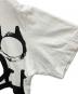 中古・古着 BLACK COMME des GARCONS (ブラックコムデギャルソン) プリントTシャツ ホワイト サイズ:M：6000円