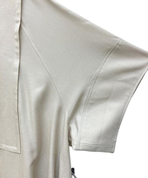 ADORE（アドーア）ADORE (アドーア) ソフトラスターワンピース ベージュ サイズ:38の古着・服飾アイテム