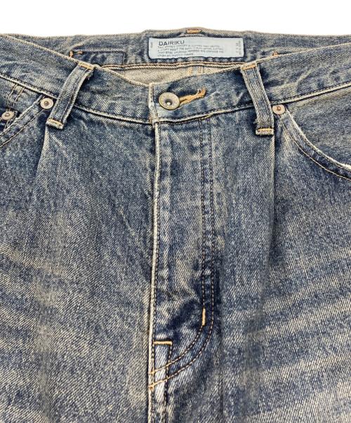 DAIRIKU（ダイリク）DAIRIKU (ダイリク) Wide Vintage Denim Pants インディゴ サイズ:SIZE 29の古着・服飾アイテム