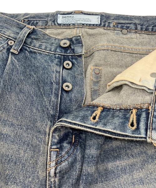 DAIRIKU（ダイリク）DAIRIKU (ダイリク) Wide Vintage Denim Pants インディゴ サイズ:SIZE 29の古着・服飾アイテム