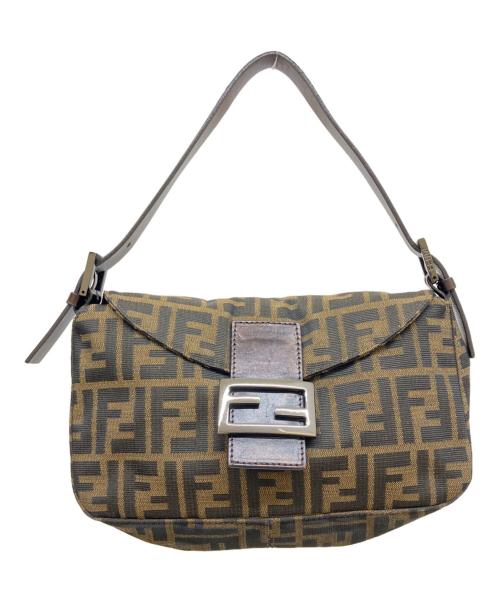 FENDI（フェンディ）FENDI (フェンディ) ショルダーバッグ ブラウンの古着・服飾アイテム