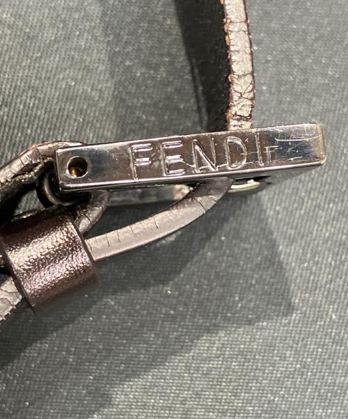 FENDI（フェンディ）FENDI (フェンディ) ショルダーバッグ ブラウンの古着・服飾アイテム