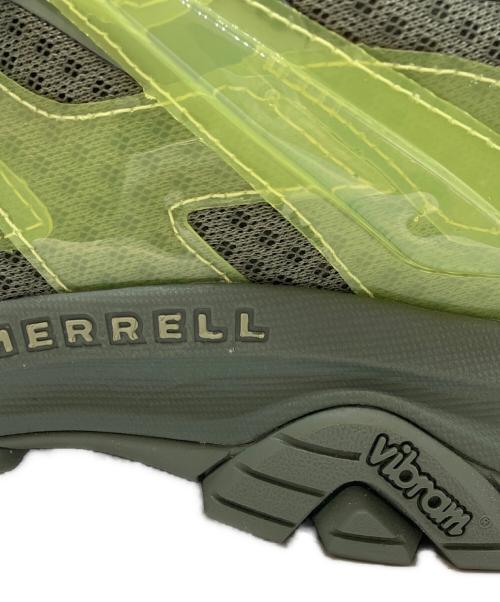 MERRELL（メレル）MERRELL (メレル) MOAB 3 JELLY NEON GREEN グリーン×グレー サイズ:28cmの古着・服飾アイテム