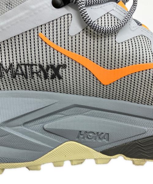 HOKAONEONE（ホカオネオネ）HOKAONEONE (ホカオネオネ) MAFATE HIKE グレー×オレンジ サイズ:28cmの古着・服飾アイテム