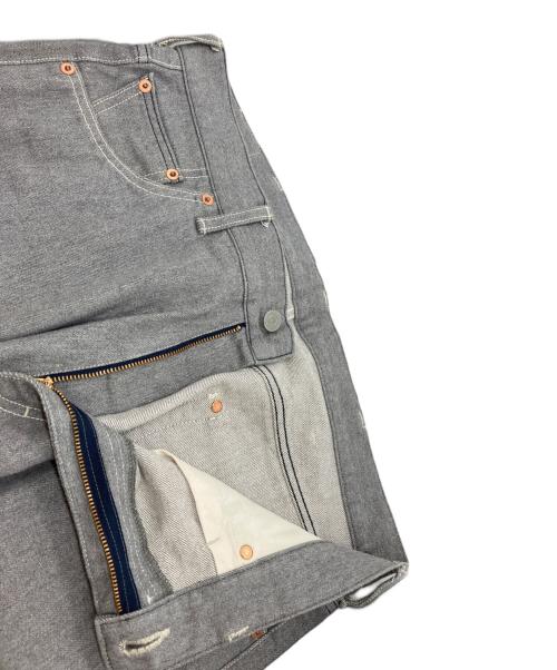 EEL Products（イール プロダクツ）EEL Products (イール プロダクツ) 冬の砂浜デニム グレー サイズ:Lの古着・服飾アイテム