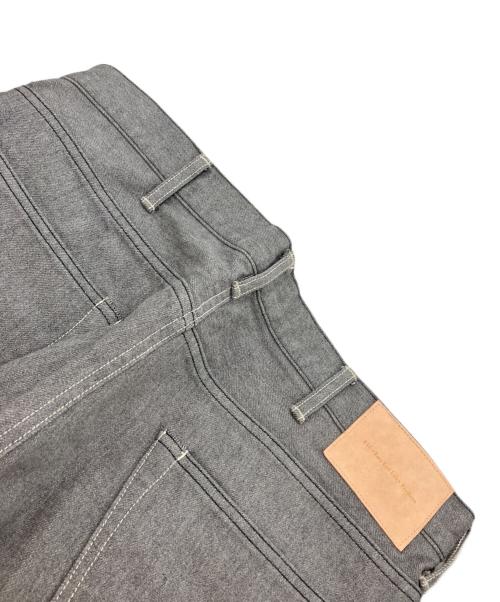 EEL Products（イール プロダクツ）EEL Products (イール プロダクツ) 冬の砂浜デニム グレー サイズ:Lの古着・服飾アイテム