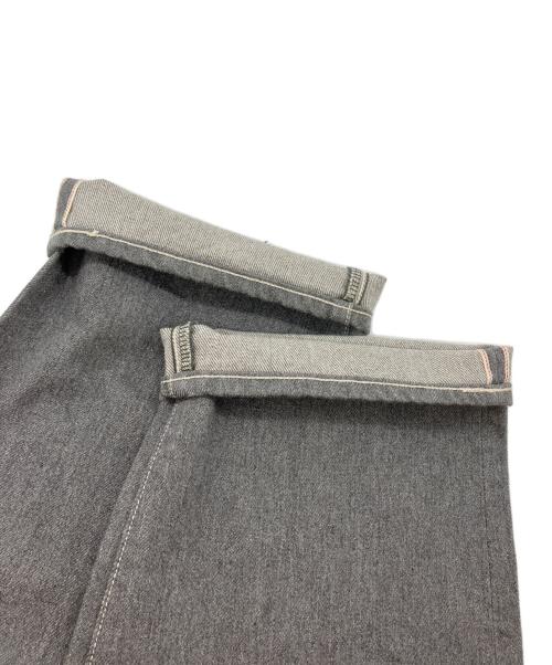 EEL Products（イール プロダクツ）EEL Products (イール プロダクツ) 冬の砂浜デニム グレー サイズ:Lの古着・服飾アイテム