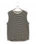 JACKMAN（ジャックマン）の古着「Waffle Under Vest」｜ホワイト×ブラック