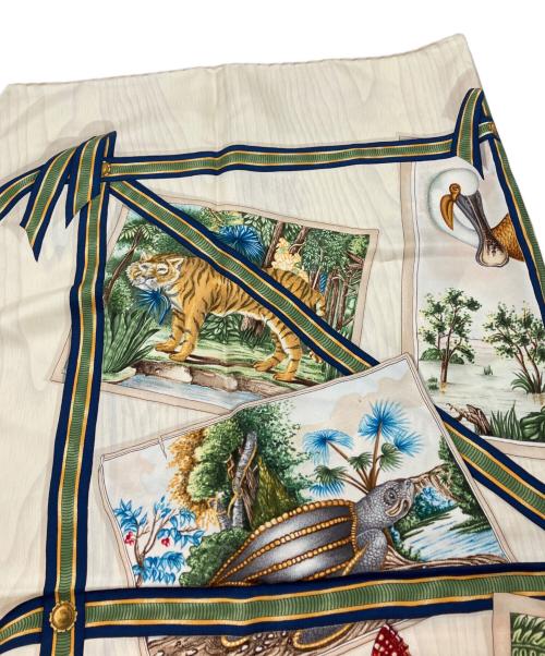 GUCCI（グッチ）GUCCI (グッチ) アニマルプリント スカーフの古着・服飾アイテム