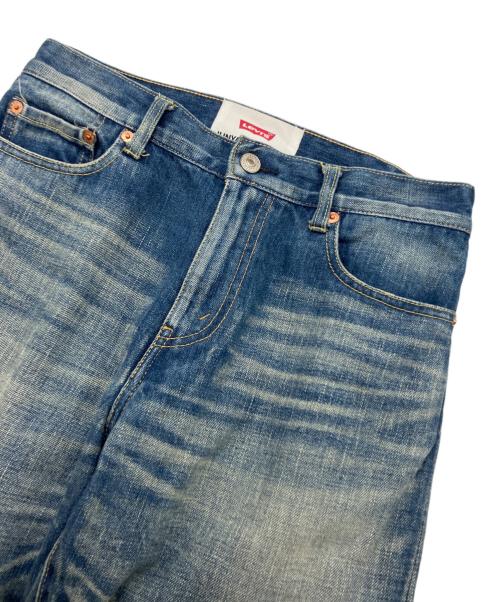 LEVI'S（リーバイス）LEVI'S (リーバイス) JUNYA WATANABE COMME des GARCONS (ジュンヤワタナベ コムデギャルソン) 再構築サイドスリットデニムパンツ インディゴ サイズ:XSの古着・服飾アイテム