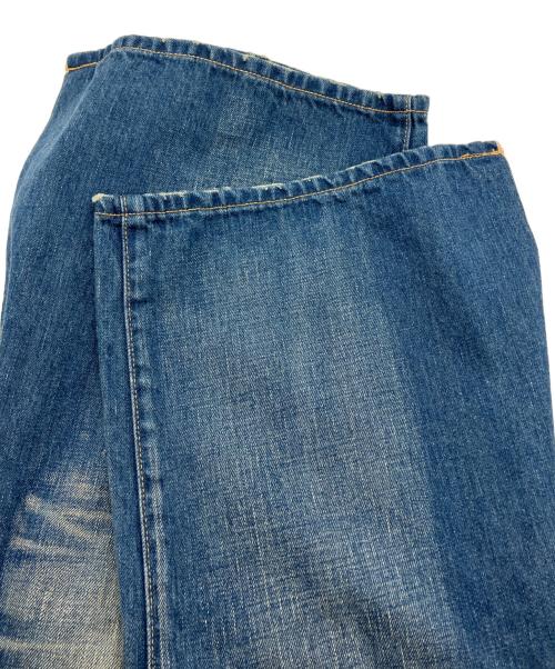LEVI'S（リーバイス）LEVI'S (リーバイス) JUNYA WATANABE COMME des GARCONS (ジュンヤワタナベ コムデギャルソン) 再構築サイドスリットデニムパンツ インディゴ サイズ:XSの古着・服飾アイテム