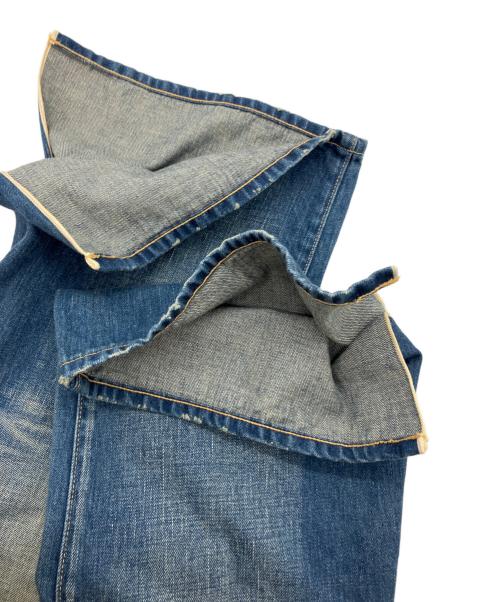 LEVI'S（リーバイス）LEVI'S (リーバイス) JUNYA WATANABE COMME des GARCONS (ジュンヤワタナベ コムデギャルソン) 再構築サイドスリットデニムパンツ インディゴ サイズ:XSの古着・服飾アイテム