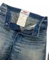 中古・古着 LEVI'S (リーバイス) JUNYA WATANABE COMME des GARCONS (ジュンヤワタナベ コムデギャルソン) 再構築サイドスリットデニムパンツ インディゴ サイズ:XS：20000円