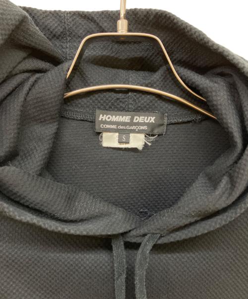 COMME des GARCONS HOMME DEUX（コムデギャルソン オム ドゥ）COMME des GARCONS HOMME DEUX (コムデギャルソン オム ドゥ) エステルジャガードプルオーバー ブラック サイズ:Sの古着・服飾アイテム