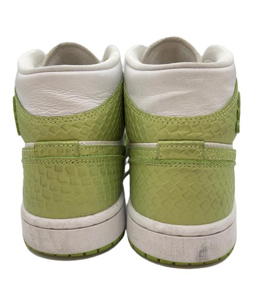 NIKE（ナイキ）NIKE (ナイキ) Air Jordan 1 Mid SE Vivid Green Snakeski サイズ:US8の古着・服飾アイテム