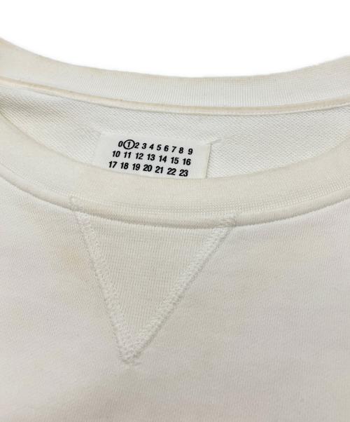 Maison Margiela（メゾンマルジェラ）Maison Margiela (メゾンマルジェラ) フォントジェネレータースウェット ホワイト サイズ:SIZE XSの古着・服飾アイテム