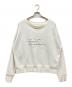 Maison Margiela（メゾンマルジェラ）の古着「フォントジェネレータースウェット」｜ホワイト