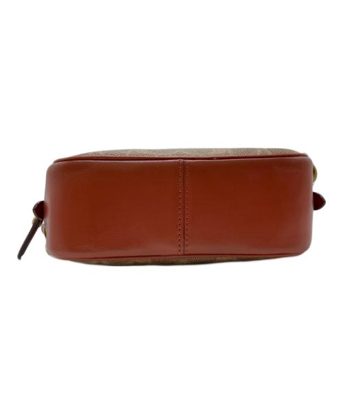 COACH（コーチ）COACH (コーチ) シグネチャー カメラバッグ ブラウンの古着・服飾アイテム