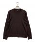 theory（セオリー）の古着「Regal Wool Crewneck Sweater」｜ブラウン