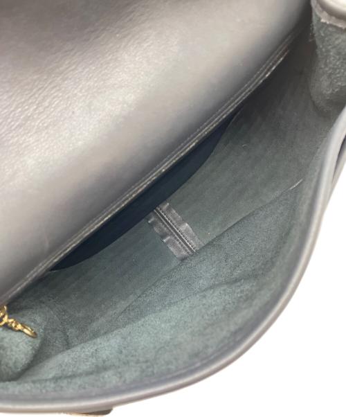COACH（コーチ）COACH (コーチ) レザーショルダーバッグ チャコールグレーの古着・服飾アイテム