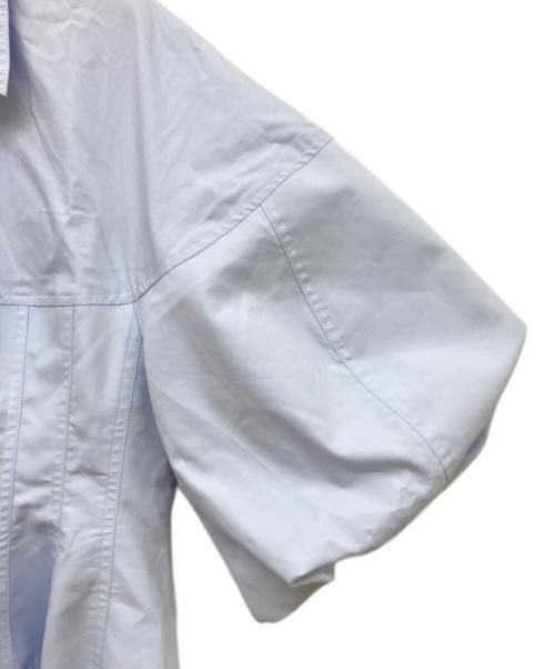 CLANE（クラネ）CLANE (クラネ) WAIST DESIGN VOLUME ONEPIECE ブルー サイズ:2 未使用品の古着・服飾アイテム