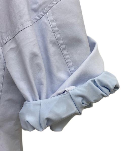CLANE（クラネ）CLANE (クラネ) WAIST DESIGN VOLUME ONEPIECE ブルー サイズ:2 未使用品の古着・服飾アイテム