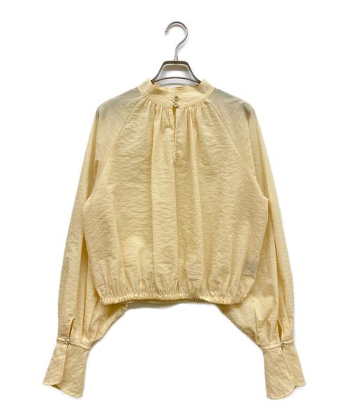 TODAYFUL（トゥデイフル）TODAYFUL (トゥデイフル) シアーギャザーブラウス イエロー サイズ:SIZE Freeの古着・服飾アイテム