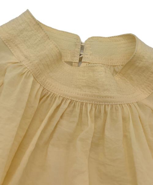 TODAYFUL（トゥデイフル）TODAYFUL (トゥデイフル) シアーギャザーブラウス イエロー サイズ:SIZE Freeの古着・服飾アイテム