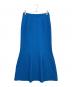 Mame Kurogouchi (マメクロゴウチ) Shirring Jersey Jacquard Flare Skirt ブルー サイズ:3：11000円