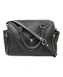 DIESEL（ディーゼル）の古着「2WAY LE-ZIPPER」｜ブラック