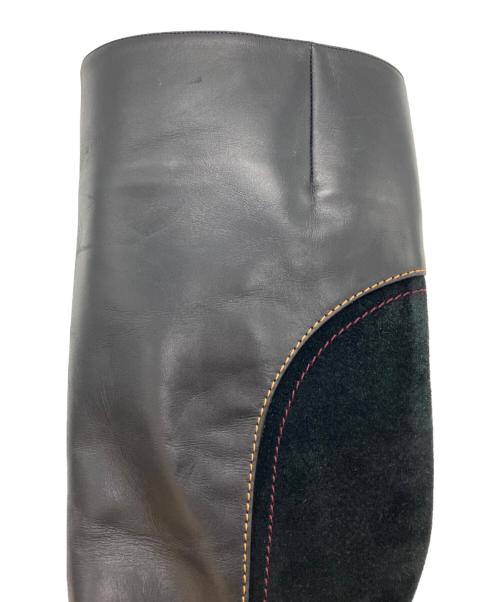 LOEWE（ロエベ）LOEWE (ロエベ) ロングブーツ ブラック サイズ:37の古着・服飾アイテム