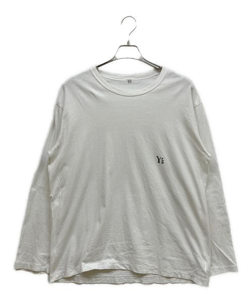 Y's（ワイズ）Y's (ワイズ) ロングスリーブカットソー ホワイト サイズ:4の古着・服飾アイテム